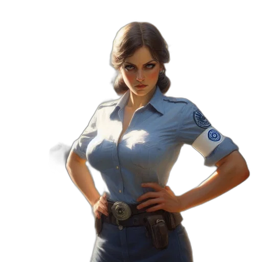 staff, jacket, dress, weapon transparent PNG cut-out