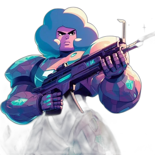 weapon, robot, staff, concept art transparent PNG cut-out