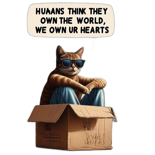 animal, furniture, concept art, comic book art transparent PNG cut-out