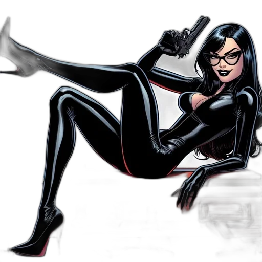 comic book art, concept art, cartoon, fantasy art transparent PNG cut-out