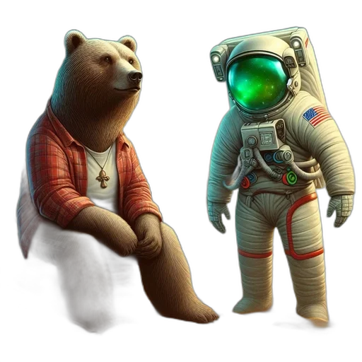 concept art, 3d render, pixel art, fantasy art transparent PNG cut-out