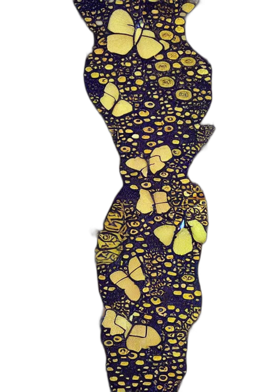 dress, crown, jewelry, staff transparent PNG cut-out