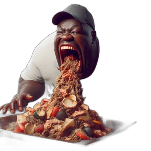 food, creature, animal, face transparent PNG cut-out