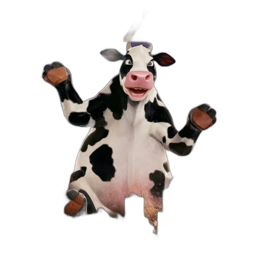 animal, creature, food, 3d render transparent PNG cut-out