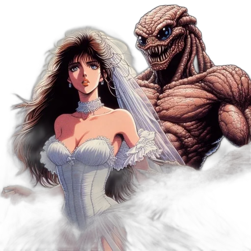 comic book art, concept art, fantasy art, pixel art transparent PNG cut-out
