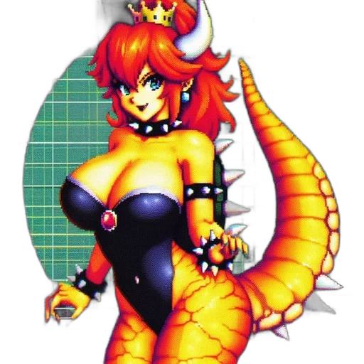 dragon, crown, dress, weapon transparent PNG cut-out