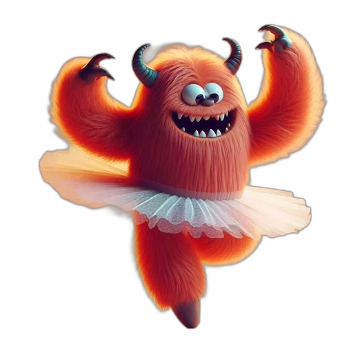 creature, animal, hair, staff transparent PNG cut-out