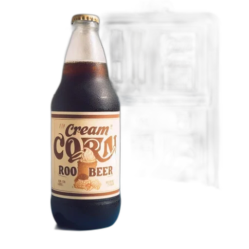bottle, food, crown, creature transparent PNG cut-out