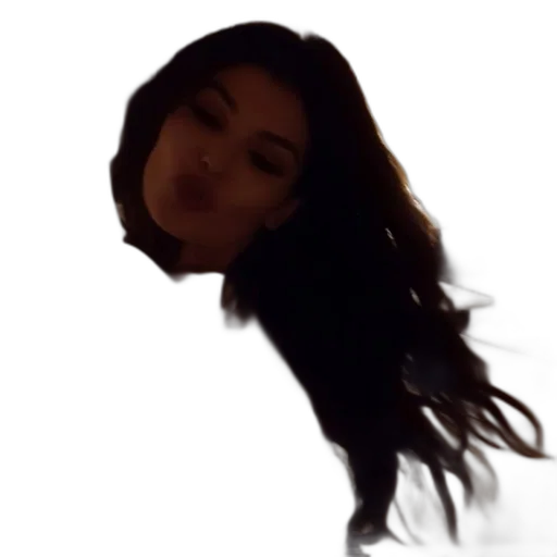 hair, face, creature, mask transparent PNG cut-out