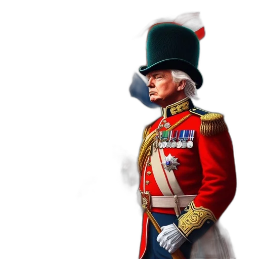 hat, staff, crown, jacket transparent PNG cut-out