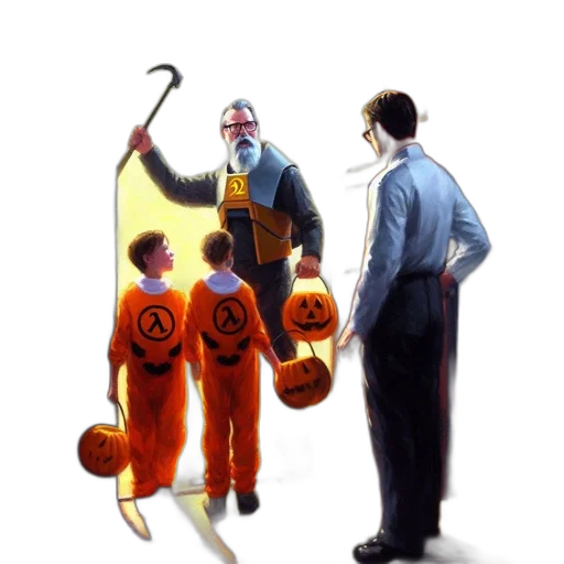 staff, concept art, old, man transparent PNG cut-out