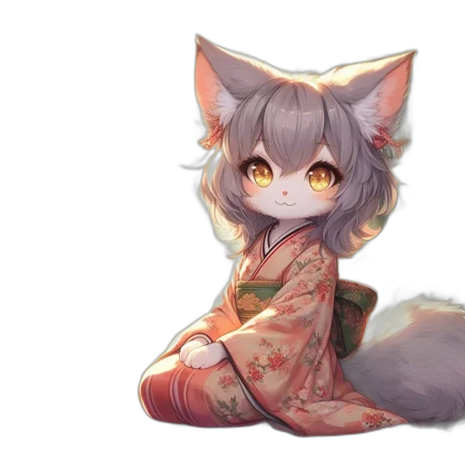 staff, animal, creature, anime transparent PNG cut-out