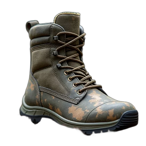 shoes, 3d render, photorealistic, camouflaged transparent PNG cut-out
