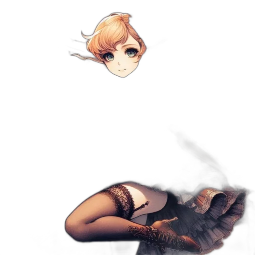 mask, staff, dress, weapon transparent PNG cut-out