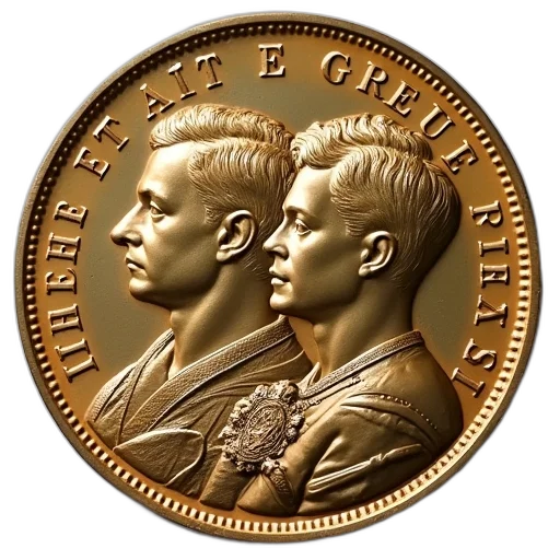crown, two, george, edward transparent PNG cut-out