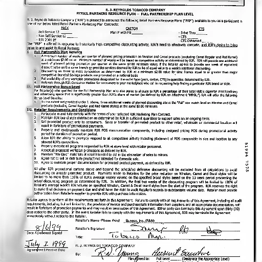document, titled, retail, partnership transparent PNG cut-out