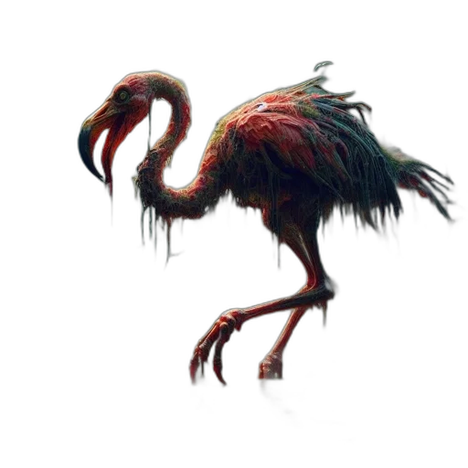 creature, dragon, animal, staff transparent PNG cut-out