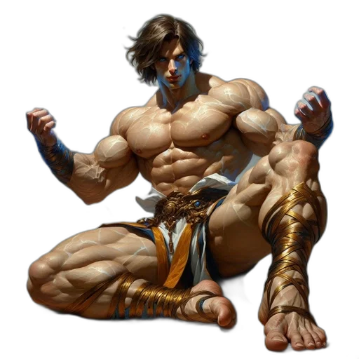 concept art, fantasy art, comic book art, photorealistic transparent PNG cut-out