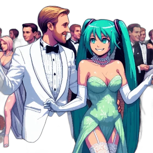 dress, robot, weapon, anime transparent PNG cut-out