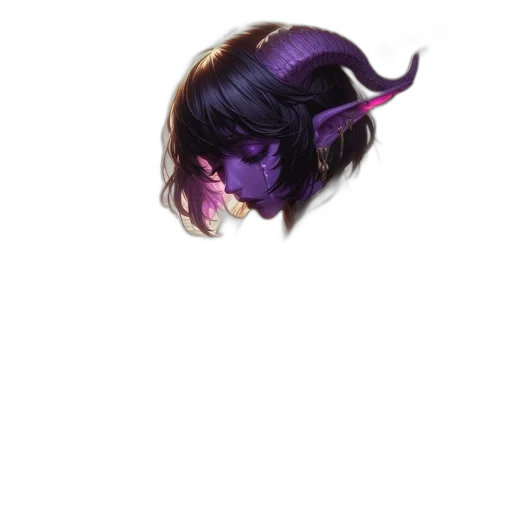 mask, face, dragon, hair transparent PNG cut-out