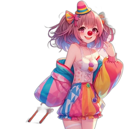 dress, staff, hat, jacket transparent PNG cut-out