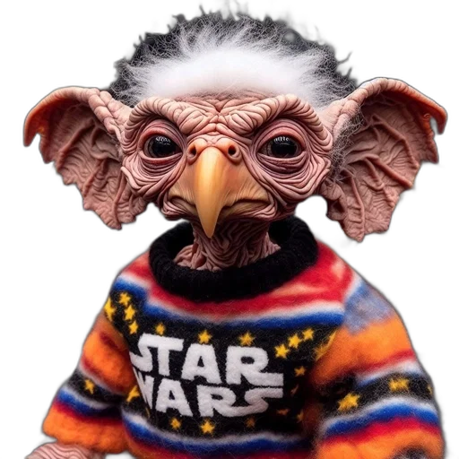 creature, staff, animal, mask transparent PNG cut-out