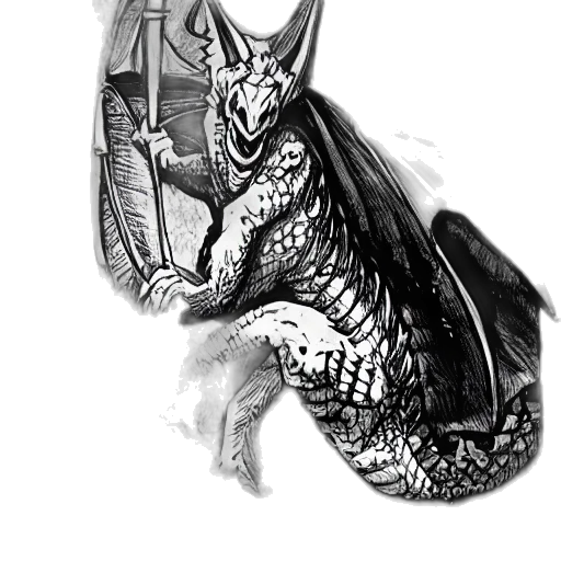 dragon, creature, animal, jewelry transparent PNG cut-out