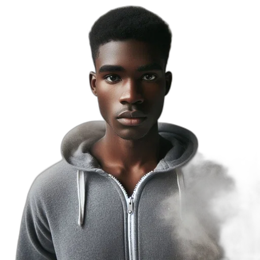 jacket, face, staff, mask transparent PNG cut-out