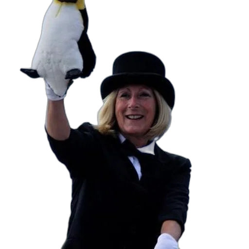 staff, hat, animal, woman transparent PNG cut-out