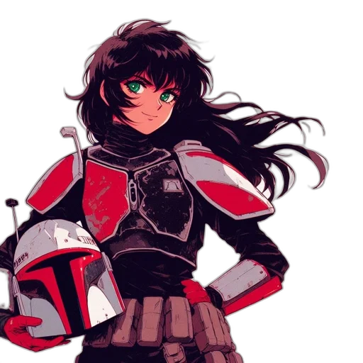 jacket, weapon, sword, robot transparent PNG cut-out