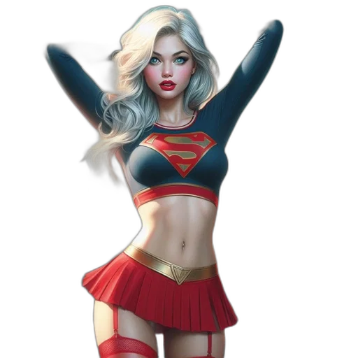 comic book art, fantasy art, concept art, cartoon transparent PNG cut-out