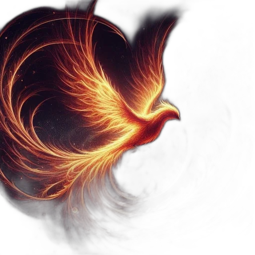 hair, dragon, photorealistic, fantasy art transparent PNG cut-out