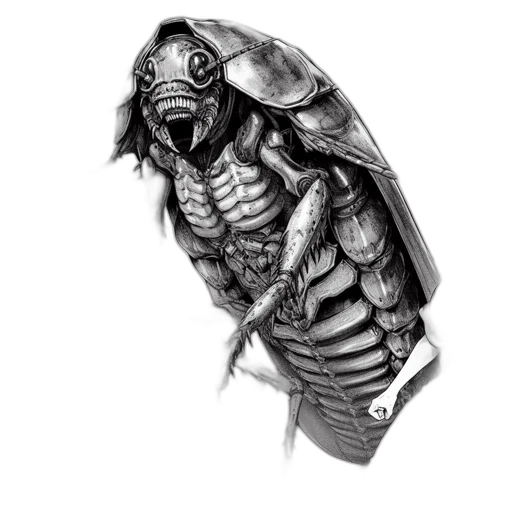 creature, animal, dragon, robot transparent PNG cut-out
