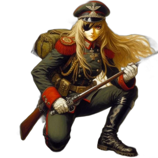 weapon, staff, sword, hat transparent PNG cut-out