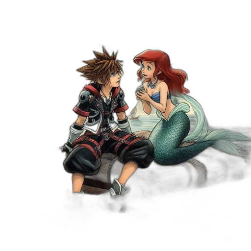 concept art, pixel art, fantasy art, anime transparent PNG cut-out