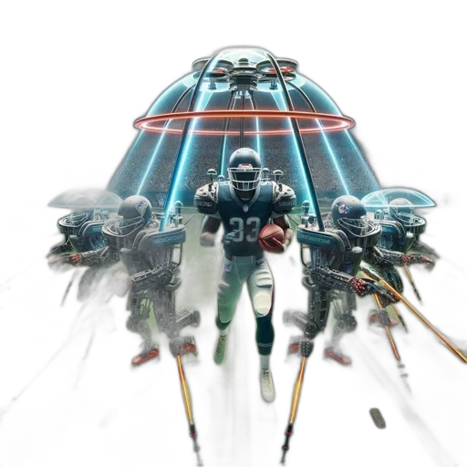 robot, concept art, fantasy art, futuristic transparent PNG cut-out