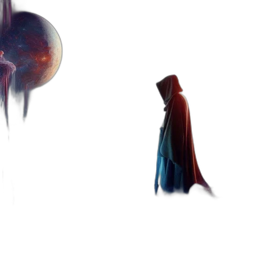 umbrella, concept art, fantasy art, comic book art transparent PNG cut-out