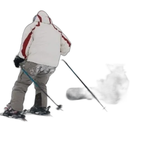 staff, jacket, robot, weapon transparent PNG cut-out