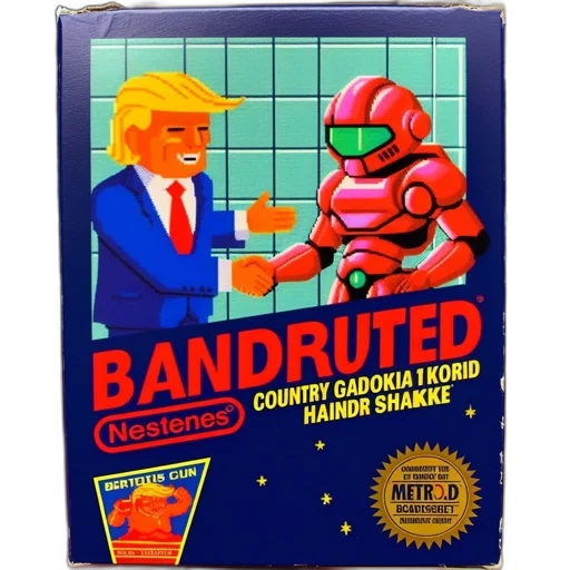 robot, vaporwave, pixel art, image transparent PNG cut-out