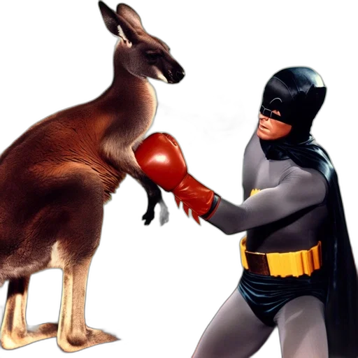 animal, concept art, photorealistic, batman transparent PNG cut-out