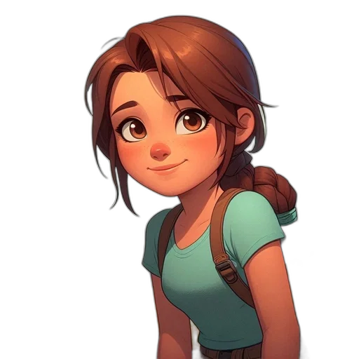 face, concept art, cartoon, fantasy art transparent PNG cut-out