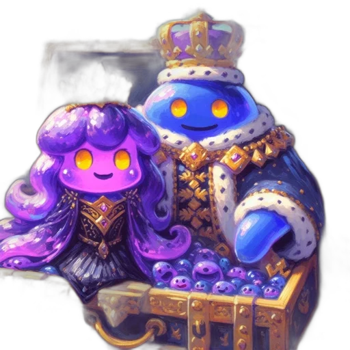 crown, jewelry, staff, robot transparent PNG cut-out