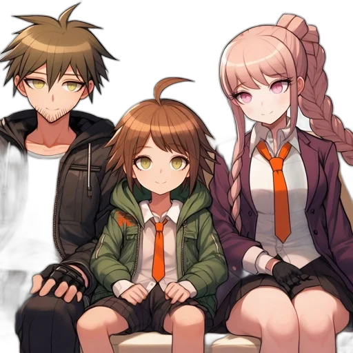 jacket, staff, pixel art, anime transparent PNG cut-out