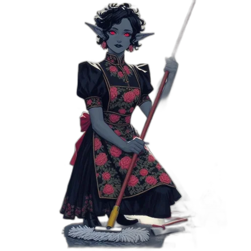 staff, dress, sword, weapon transparent PNG cut-out