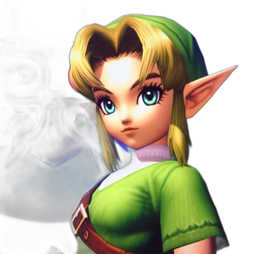 face, mask, staff, fantasy art transparent PNG cut-out