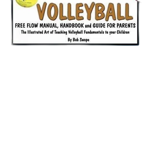 volleyball, book, cover, blue transparent PNG cut-out