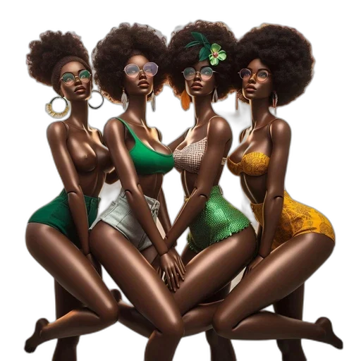 concept art, green, earth tones, neon transparent PNG cut-out