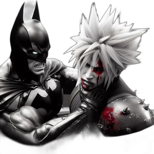 comic book art, concept art, fantasy art, anime transparent PNG cut-out