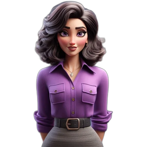 dress, staff, jewelry, cartoon transparent PNG cut-out