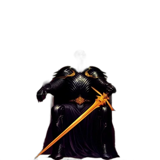 staff, sword, crown, mask transparent PNG cut-out